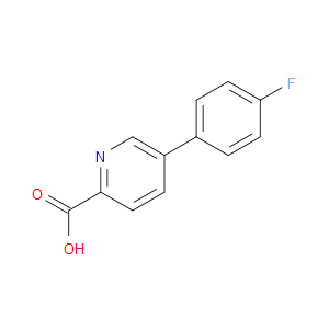 5-(4-FLUOROPHENYL)PYRIDINE-2-CARBOXYLIC ACID