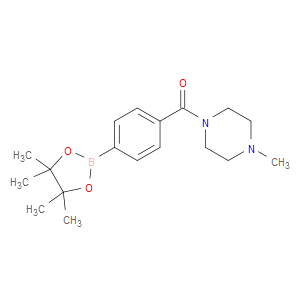 4-(4-METHYLPIPERAZINE-1-CARBONYL)PHENYLBORONIC ACID, PINACOL ESTER - Click Image to Close