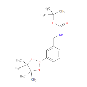 TERT-BUTYL 3-(4,4,5,5-TETRAMETHYL-1,3,2-DIOXABOROLAN-2-YL)BENZYLCARBAMATE