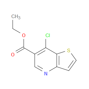 ETHYL 7-CHLOROTHIENO[3,2-B]PYRIDINE-6-CARBOXYLATE - Click Image to Close