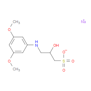 N-(2-HYDROXY-3-SULFOPROPYL)-3,5-DIMETHOXYANILINE SODIUM SALT