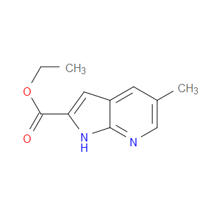 ETHYL 5-METHYL-1H-PYRROLO[2,3-B]PYRIDINE-2-CARBOXYLATE - Click Image to Close
