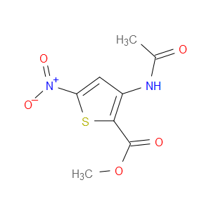 METHYL 3-ACETAMIDO-5-NITROTHIOPHENE-2-CARBOXYLATE