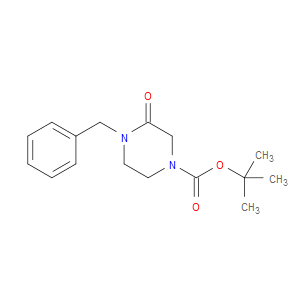 TERT-BUTYL 4-BENZYL-3-OXOPIPERAZINE-1-CARBOXYLATE
