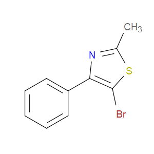 5-BROMO-2-METHYL-4-PHENYL-1,3-THIAZOLE - Click Image to Close