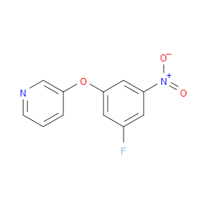3-(3-FLUORO-5-NITROPHENOXY)PYRIDINE - Click Image to Close