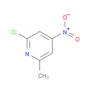 2-CHLORO-6-METHYL-4-NITROPYRIDINE