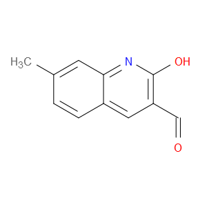 2-HYDROXY-7-METHYLQUINOLINE-3-CARBALDEHYDE