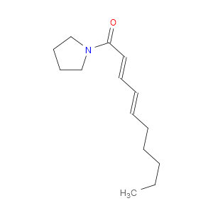 (2E,4E)-1-(PYRROLIDIN-1-YL)DECA-2,4-DIEN-1-ONE