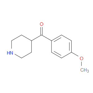 (4-METHOXYPHENYL)(PIPERIDIN-4-YL)METHANONE