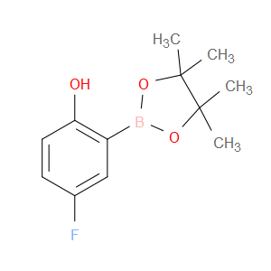 4-FLUORO-2-(4,4,5,5-TETRAMETHYL-1,3,2-DIOXABOROLAN-2-YL)PHENOL - Click Image to Close