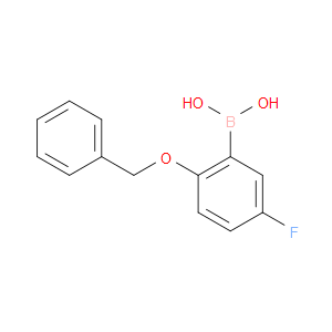 2-BENZYLOXY-5-FLUOROPHENYLBORONIC ACID