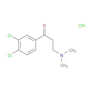 1-(3,4-DICHLOROPHENYL)-3-(DIMETHYLAMINO)PROPAN-1-ONE HYDROCHLORIDE