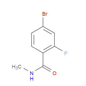 4-BROMO-2-FLUORO-N-METHYLBENZAMIDE