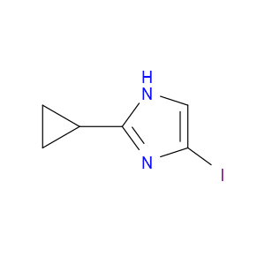 2-CYCLOPROPYL-5-IODO-1H-IMIDAZOLE