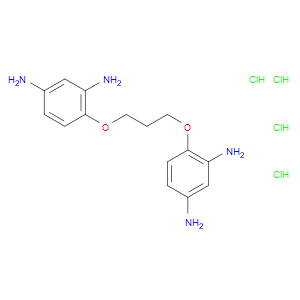 4,4'-(PROPANE-1,3-DIYLBIS(OXY))BIS(BENZENE-1,3-DIAMINE) TETRAHYDROCHLORIDE