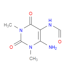 N-(6-AMINO-1,3-DIMETHYL-2,4-DIOXO-1,2,3,4-TETRAHYDROPYRIMIDIN-5-YL)FORMAMIDE