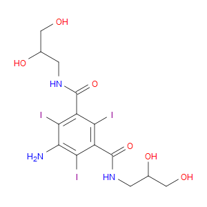 5-AMINO-N,N'-BIS(2,3-DIHYDROXYPROPYL)-2,4,6-TRIIODO-1,3-BENZENEDICARBOXAMIDE - Click Image to Close