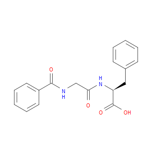 (S)-2-(2-BENZAMIDOACETAMIDO)-3-PHENYLPROPANOIC ACID