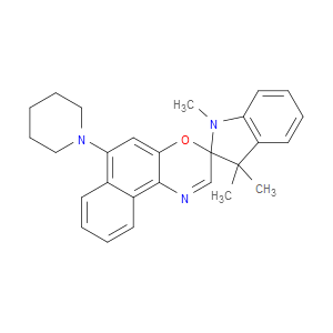 1,3,3-TRIMETHYL-6'-(PIPERIDIN-1-YL)SPIRO[INDOLINE-2,3'-NAPHTHO[2,1-B][1,4]OXAZINE]
