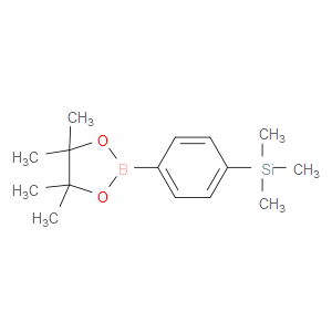 TRIMETHYL(4-(4,4,5,5-TETRAMETHYL-1,3,2-DIOXABOROLAN-2-YL)PHENYL)SILANE