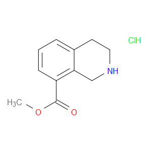 METHYL 1,2,3,4-TETRAHYDROISOQUINOLINE-8-CARBOXYLATE HYDROCHLORIDE - Click Image to Close