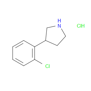 3-(2-CHLOROPHENYL)PYRROLIDINE HYDROCHLORIDE
