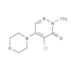 4-CHLORO-2-METHYL-5-MORPHOLINOPYRIDAZIN-3(2H)-ONE