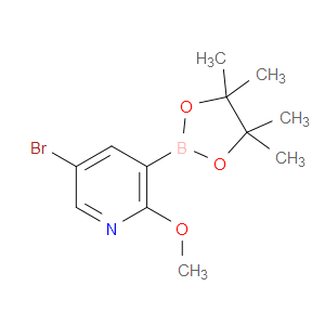5-BROMO-2-METHOXY-3-(4,4,5,5-TETRAMETHYL-1,3,2-DIOXABOROLAN-2-YL)PYRIDINE - Click Image to Close