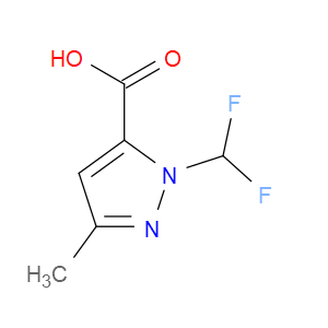1-(DIFLUOROMETHYL)-3-METHYL-1H-PYRAZOLE-5-CARBOXYLIC ACID
