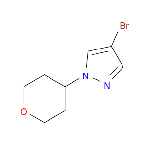 4-BROMO-1-(TETRAHYDRO-2H-PYRAN-4-YL)-1H-PYRAZOLE - Click Image to Close