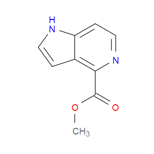 METHYL 1H-PYRROLO[3,2-C]PYRIDINE-4-CARBOXYLATE - Click Image to Close