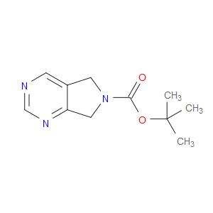 TERT-BUTYL 5H-PYRROLO[3,4-D]PYRIMIDINE-6(7H)-CARBOXYLATE