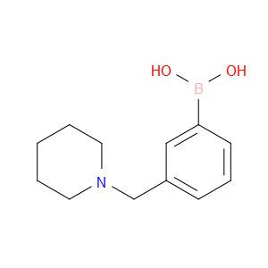 3-(PIPERIDIN-1-YLMETHYL)PHENYLBORONIC ACID - Click Image to Close