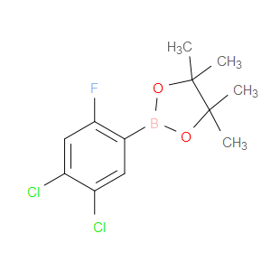 2-(4,5-DICHLORO-2-FLUOROPHENYL)-4,4,5,5-TETRAMETHYL-1,3,2-DIOXABOROLANE