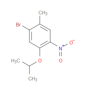 1-BROMO-5-ISOPROPOXY-2-METHYL-4-NITROBENZENE - Click Image to Close
