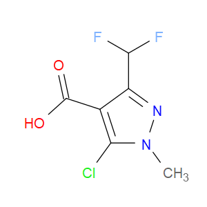 5-CHLORO-3-(DIFLUOROMETHYL)-1-METHYL-1H-PYRAZOLE-4-CARBOXYLIC ACID - Click Image to Close