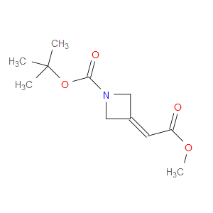 TERT-BUTYL 3-(2-METHOXY-2-OXOETHYLIDENE)AZETIDINE-1-CARBOXYLATE
