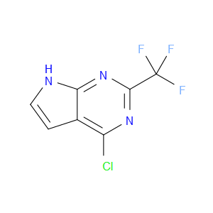 4-CHLORO-2-(TRIFLUOROMETHYL)-7H-PYRROLO[2,3-D]PYRIMIDINE