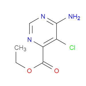 ETHYL 6-AMINO-5-CHLOROPYRIMIDINE-4-CARBOXYLATE - Click Image to Close