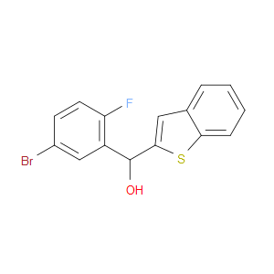 BENZO[B]THIOPHEN-2-YL(5-BROMO-2-FLUOROPHENYL)METHANOL