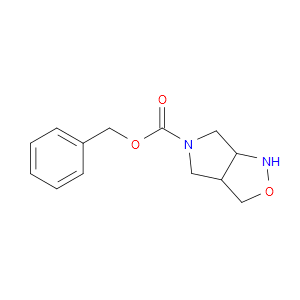 BENZYL TETRAHYDRO-1H-PYRROLO[3,4-C]ISOXAZOLE-5(3H)-CARBOXYLATE - Click Image to Close