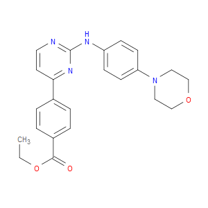ETHYL 4-(2-(4-MORPHOLINOPHENYLAMINO)PYRIMIDIN-4-YL)BENZOATE - Click Image to Close
