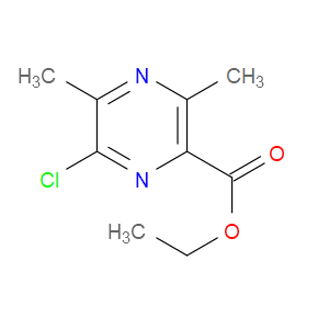 ETHYL 6-CHLORO-3,5-DIMETHYLPYRAZINE-2-CARBOXYLATE - Click Image to Close