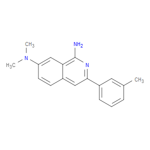 N7,N7-DIMETHYL-3-(3-METHYLPHENYL)-1,7-ISOQUINOLINEDIAMINE