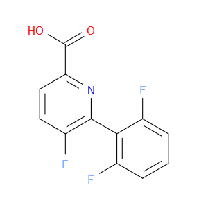 6-(2,6-DIFLUOROPHENYL)-5-FLUOROPICOLINIC ACID - Click Image to Close