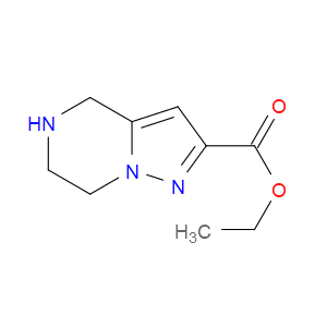 ETHYL 4,5,6,7-TETRAHYDROPYRAZOLO[1,5-A]PYRAZINE-2-CARBOXYLATE
