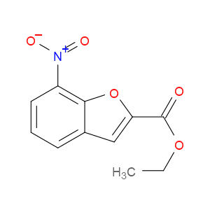ETHYL 7-NITROBENZOFURAN-2-CARBOXYLATE