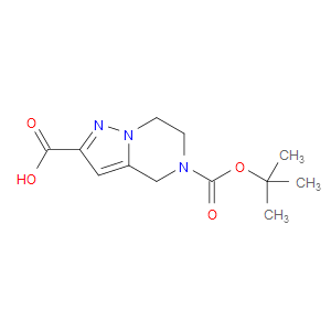 5-(TERT-BUTOXYCARBONYL)-4,5,6,7-TETRAHYDROPYRAZOLO[1,5-A]PYRAZINE-2-CARBOXYLIC ACID