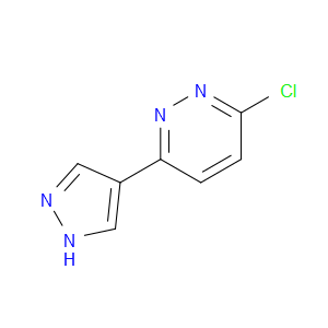 3-CHLORO-6-(1H-PYRAZOL-4-YL)PYRIDAZINE